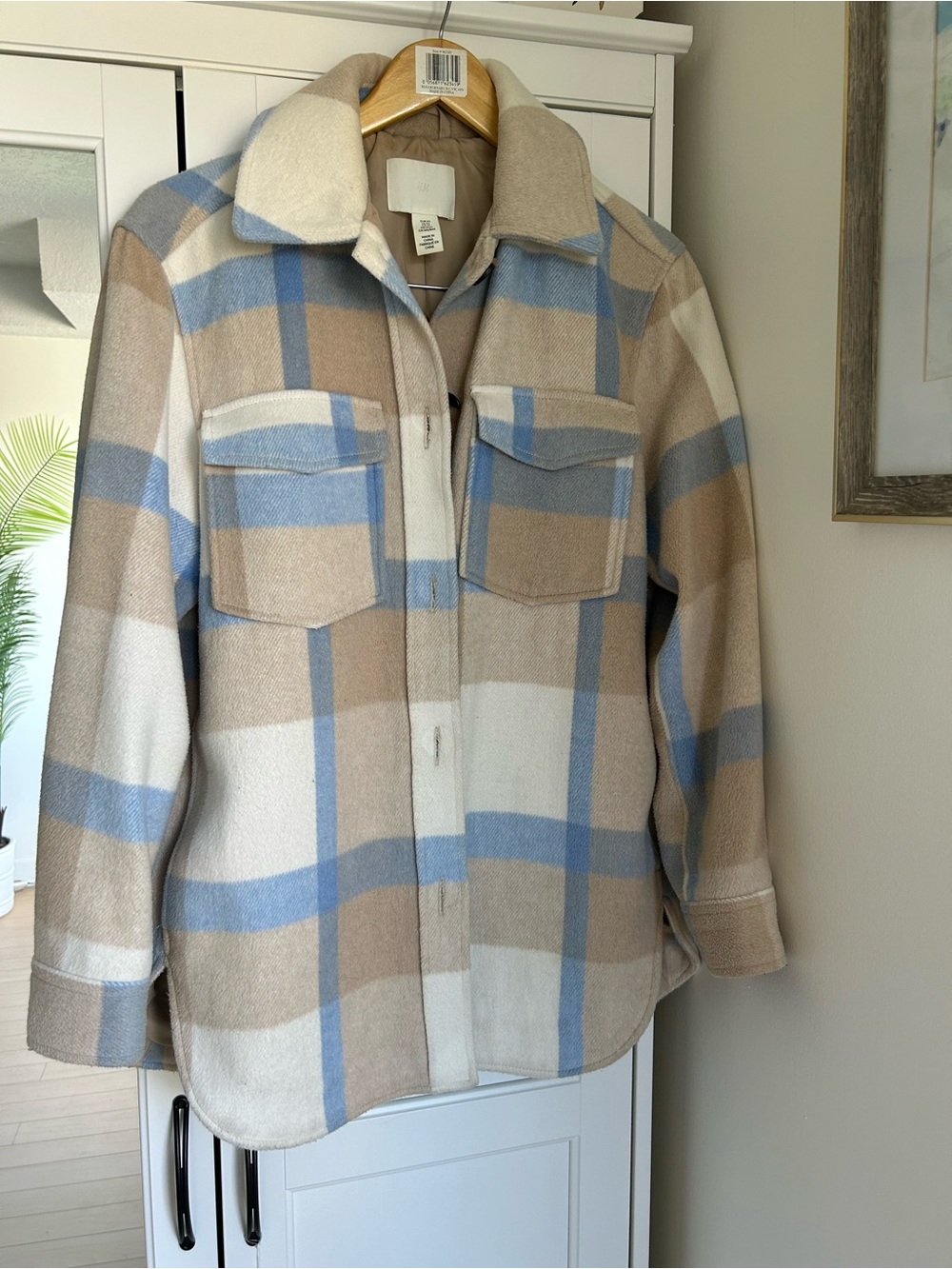 H&M Plaid Shacket - Picture 2 of 5